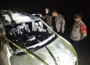 Mobil Terbakar di Samping Hotel Soll Marina, Polisi Temukan Tulang Belulang Diduga Manusia