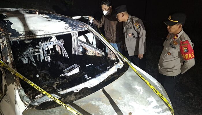 Mobil Terbakar di Samping Hotel Soll Marina, Polisi Temukan Tulang Belulang Diduga Manusia