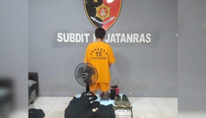 Setelah Buron Hampir Sebulan, Pelaku Curat di Mendo Barat Diringkus Tim Subdit III Jatanras Polda Babel