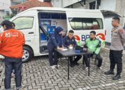 Sambut Hari Bhayangkara ke-79, Biddokkes Polda Babel Gelar Pemeriksaan Kesehatan Gratis untuk Driver Ojol