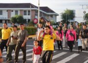 Meriah dan Penuh Semangat, Ribuan Warga Ramaikan Jalan Sehat HUT Bhayangkara ke-79 di Pangkalpinang