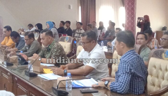 Sekda Mie Go Sampaikan Prioritas Anggaran di Rapat Paripurna Perubahan APBD 2025