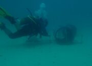 PT Timah Tenggelamkan Atraktor Cumi di Perairan Buku Limau Belitung Timur