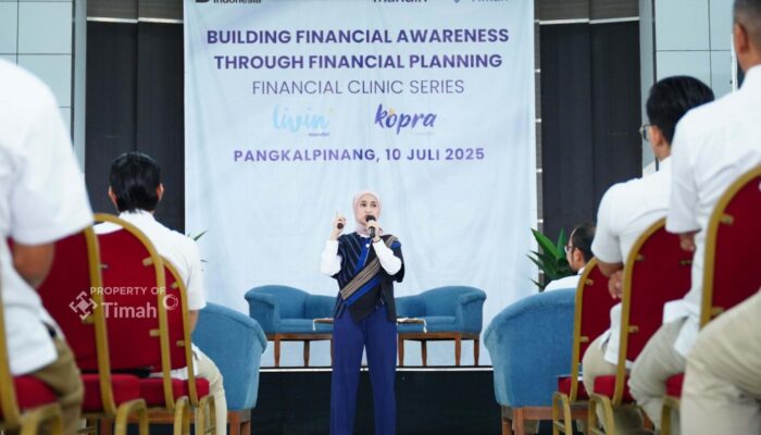 Kolaborasi dengan Bank Mandiri, PT Timah Tingkatkan Literasi Keuangan Bagi Karyawan
