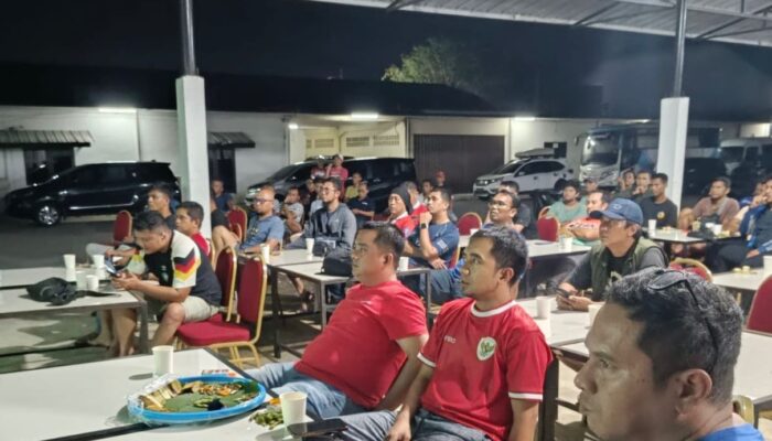 Gelorakan Semangat Merah Putih,  Ikatan Karyawan Timah Gelar Nonton Bareng Dukung Timnas Indonesia dalam Piala AFF U-23