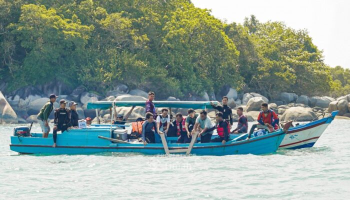 PT Timah Kembali Tenggelamkan Coral Garden di Perairan Pulau Putri, Dukung Pariwisata dan Ekonomi Masyarakat Pesisir 