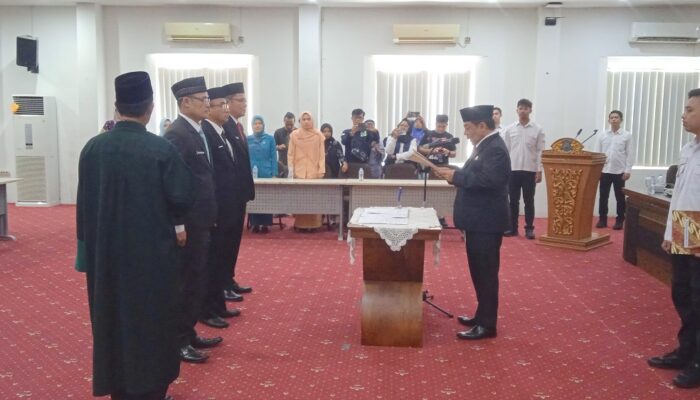 Pj Wali Kota Pangkalpinang Lantik Pejabat Pimpinan Tinggi Pratama, Tegaskan Jabatan Adalah Amanah