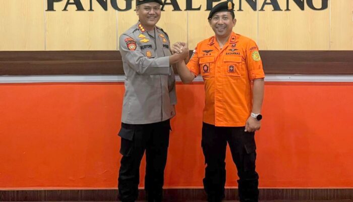 Pererat Sinergi, Dir Samapta Polda Babel Kunjungi Kantor SAR Pangkalpinang