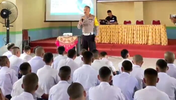Polda Babel Gencarkan Edukasi Lalu Lintas di Sekolah, Sasar SMKN 4 Pangkalpinang