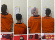 Empat Pengedar Narkoba Dibekuk, Satresnarkoba Polresta Pangkalpinang Sita Sabu dan Ekstasi