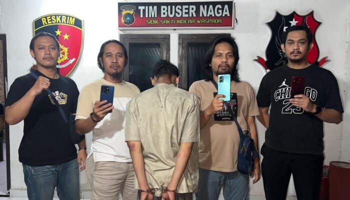 Tim Buser Naga Ungkap Kasus Curat di Kacang Pedang, Pelaku Gadaikan HP untuk Beli Sabu dan Judi