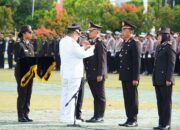 Peringatan Hari Bhayangkara ke-79 di Polda Babel, Tiga Personel Terima Bintang Bhayangkara Nararya