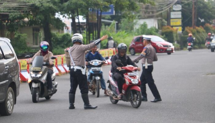 Hari Kelima Operasi Patuh Menumbing 2025, Ditlantas Polda Babel Temukan Banyak Pelanggaran