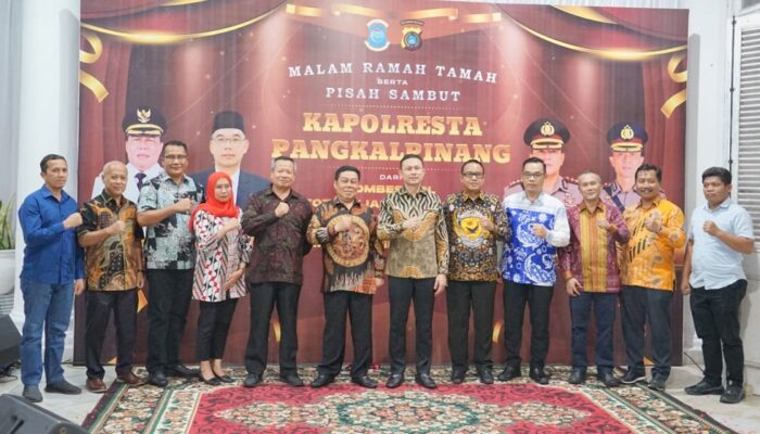 Kapolresta Pangkalpinang Berganti, Kombes Pol Gatot Pamit Penuh Haru, Kombes Pol Max Siap Lanjutkan Sinergi