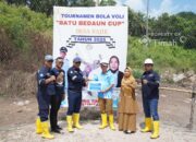 PT Timah Dukung Turnamen Voli Batu Bedaun Cup, Dorong Semangat Olahraga Masyarakat