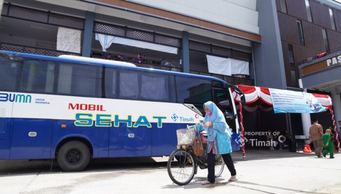 Layani Masyarakat Hingga ke Dusun, Mobil Sehat PT Timah Terus Bergerak Hadirkan Pelayanan Kesehatan Gratis 