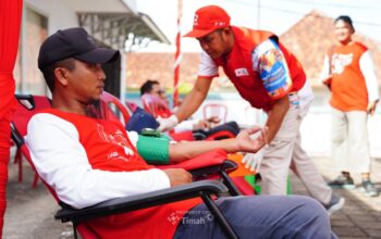 Kolaborasi PT Timah dan PMI Bangka Selatan, Himpun Puluhan Kantong Darah dalam Bulan Bakti HUT ke-49 PT Timah di Toboali