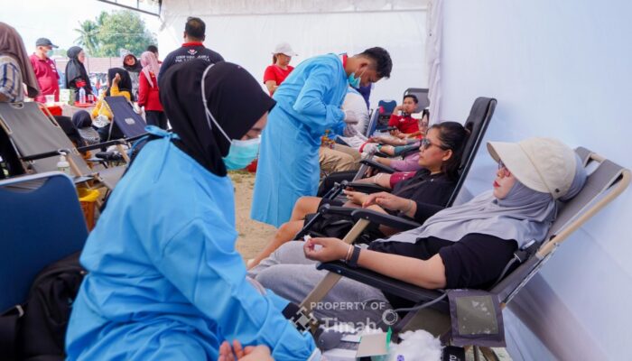 HUT ke-49 PT Timah di Kabupaten Bangka: Gelar Donor Darah Tiga Kali, Khitanan Massal, Pekan Sehat Hingga Pelayanan Kesehatan Gratis 