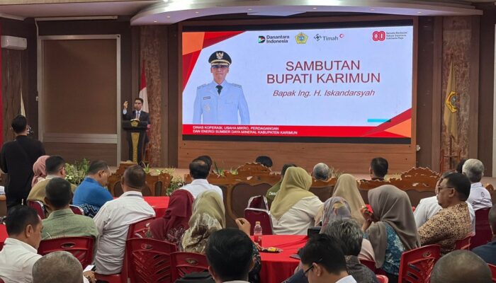 Dukung Ekonomi Kerakyatan, PT Timah Bersama Pemerintah Kabupaten Karimun Gelar Bimtek Koperasi Merah Putih 