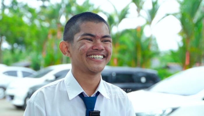 Mimpi Darmadi Menjadi Nyata, Rela Merantantu Demi Beasiswa Pemali Boarding School dari PT Timah
