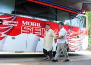 Hadirkan Layanan Kesehatan Gratis dalam Moment HUT ke-49 PT Timah, Ratusan Warga Desa Kebintik Bangka Tengah Serbu Mobil Sehat PT Timah