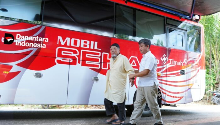 Hadirkan Layanan Kesehatan Gratis dalam Moment HUT ke-49 PT Timah, Ratusan Warga Desa Kebintik Bangka Tengah Serbu Mobil Sehat PT Timah