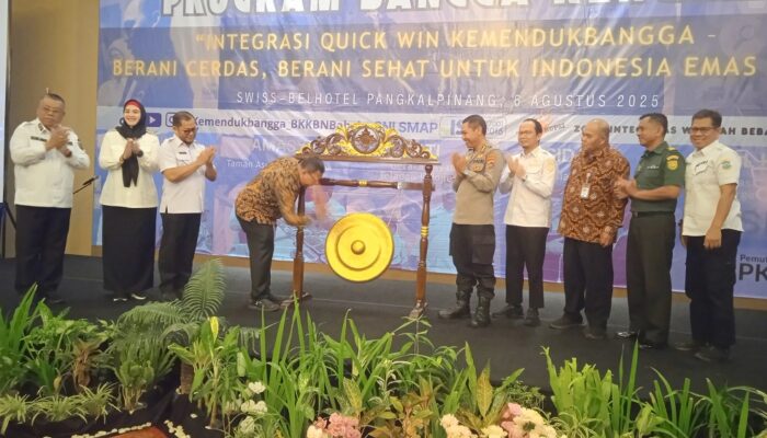 Kepala Perwakilan BKKBN Babel Ajak Seluruh Pemangku Kepentingan Perkuat Sinergi Wujudkan Indonesia Emas 2045
