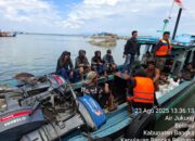 PT Timah Tbk Bersama Polres Bangka Barat Tertibkan Tambang Ilegal di IUP Perusahaan, Delapan PIP Tower Diamankan