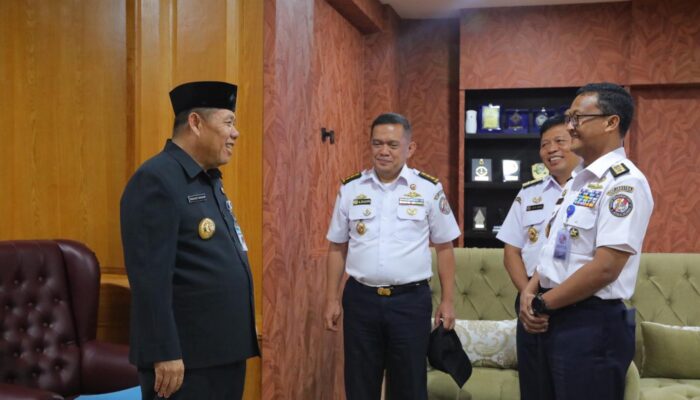 Gubernur Babel Terima Kunjungan Strategis Bakamla RI Bahas Keamanan Laut