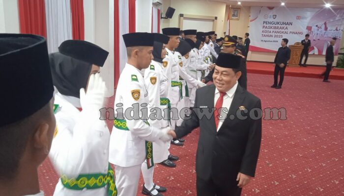 Pj Wali Kota Unu Ibnudin: Paskibraka Harus Jadi Pionir Persatuan Bangsa