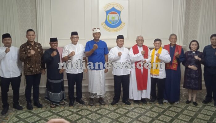 Doa Lintas Agama di Titik Nol Kilometer, Pj Wali Kota Pangkalpinang Tekankan Persatuan dan Kedamaian