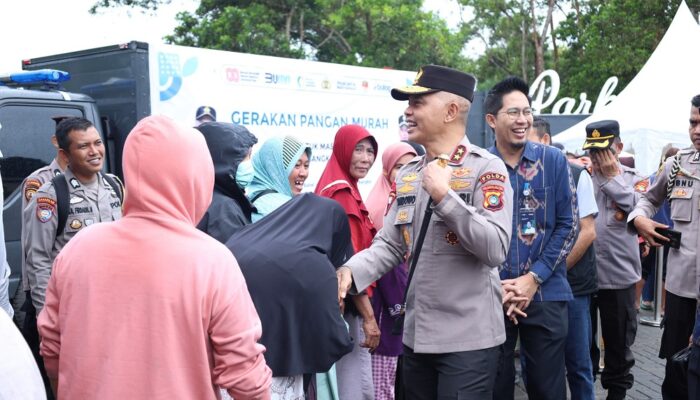 Polda Babel Gelar Pangan Murah, Warga Serbu Beras hingga Minyak Goreng di Taman Bhaypark