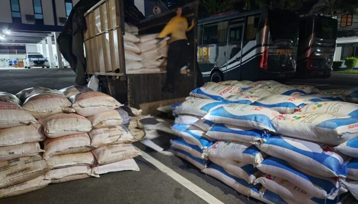 Polda Babel Gagalkan Penyelundupan 24 Ton Pupuk Subsidi dari Lampung