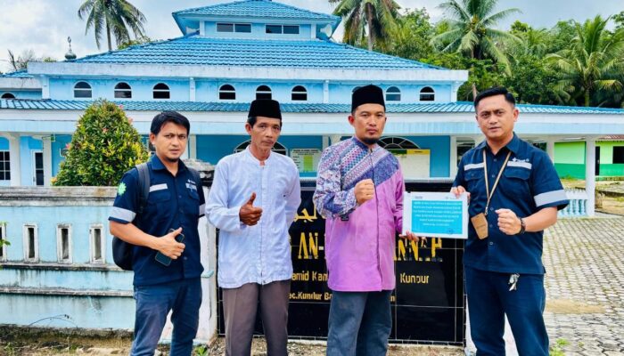 Masjid Nurul Janah Kundur Kian Asri Berkat Bantuan PT Timah