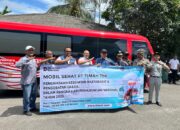 Peringati Hari Perhubungan Nasional, PT Timah Bersama Dinas Perhubungan Belitung Timur Hadirkan Mobil Sehat di Terminal Manggar 