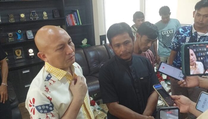 Nelayan Tanjung Pura Datangi DPRD Babel, Protes Aktivitas Pengapuran di Laut