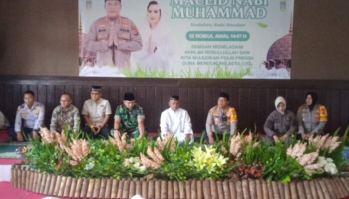 Maulid Nabi di Polsek Taman Sari: Wujud Cinta Rasul dan Simbol Kerukunan Warga Pangkalpinang