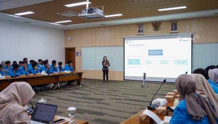 Sinergi Dunia Pendidikan dan Industri, Mahasiswa Universitas Bangka Belitung Belajar Pengelolaan Keuangan di PT Timah Tbk 