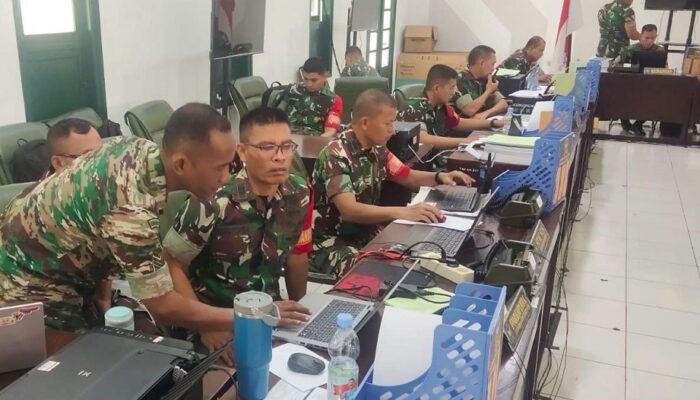Pussimpur Kodiklatad Dukung Latihan Posko Diklapa-2 Infanteri 2025 di Bandung, Perkuat Kemampuan Taktis dan Komando