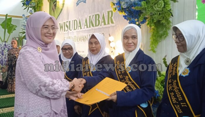 Wakil Wali Kota Pangkalpinang Dessy Ayutrisna : Khataman Quran Bukan Sekadar Hafalan, Tapi Teladan Hidup yang Harus Diamalkan