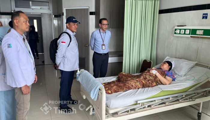 Dirut PT TIMAH Datangi RSBT Pangkalpinang, Beri Semangat dan Pastikan Karyawan Dapat Layanan Terbaik