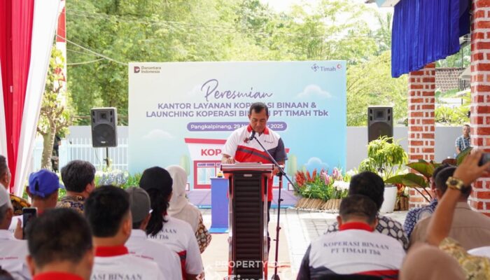 PT TIMAH Tbk Resmikan Kantor Layanan Koperasi Binaan untuk Perkuat Kemitraan Tambang dan Ekonomi Lokal
