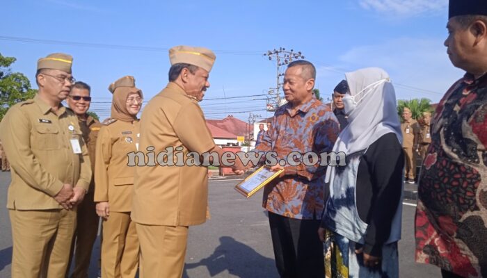 Wali Kota Prof Saparudin Tegaskan Semangat Gotong Royong dan Etos Kerja ASN di Apel Perdana November