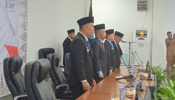 Paripurna Perdana, Bupati Fery Insani Tegaskan Komitmen Bangka Harmoni 2025-2030