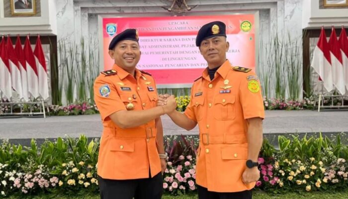 Mikel Rahman Junika Resmi Nahkodai Kantor Pencarian dan Pertolongan Pangkalpinang