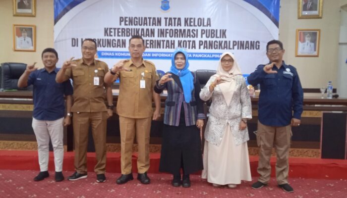 Sekda Pangkalpinang Mie Go Tegaskan Keterbukaan Informasi adalah Budaya Kerja, Bukan Sekadar Kewajiban Regulasi