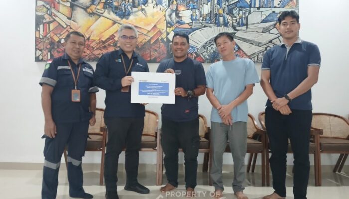 Jelang Natal, PT TIMAH Tbk Serahkan Bantuan Pembangunan Rumah Duka untuk Gereja di Bangka Barat 