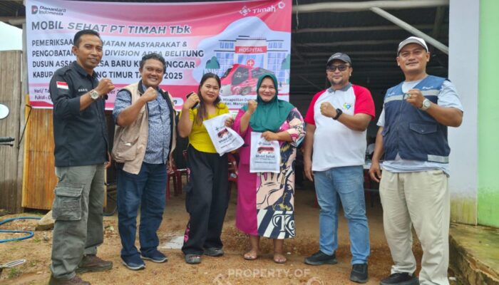 Mobil Sehat PT TIMAH Tbk Berikan Pelayanan Kesehatan Gratis Bagi Warga Terdampak Banjir Rob di Belitung Timur