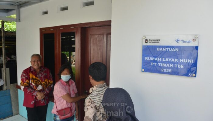 Penantian Panjang Aling  Miliki Rumah Layak Berakhir Bahagia dengan Bantuan PT TIMAH Tbk 