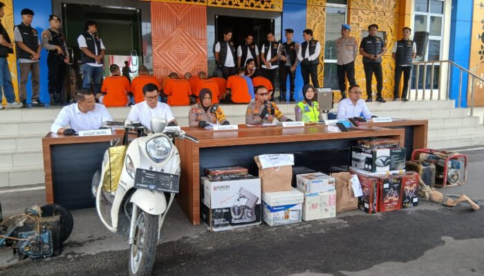 Capaian Kinerja Polresta Pangkalpinang 2025: 767 Kasus, 92 Tersangka Narkoba